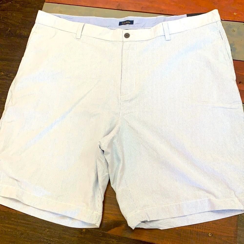 Charter Club, Club Room Light Blue Striped Shorts NWT